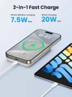 UGREEN 10000mAh 20W Magnetic Power Bank - Image 3